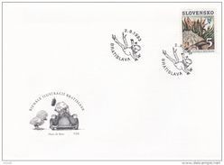 FDC 17 SLOVAQUIE 1993 Mi 178 Yv 144 Biennale De L' Illustration De Bratislava Livre De Lane Smith " The Big Pets " - FDC