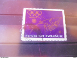 RWANDA  YVERT N°427 - Usati