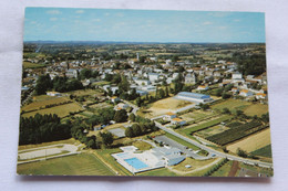 Cpm, La Chataigneraie, Vue Générale Et Salle Omni Sports, Piscine Et Stade, Vendée 85 - La Chataigneraie