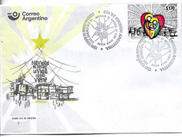 #75213 ARGENTINA 2022 CHRISTMAS NOEL NAVIDAD WEIHNACHTEN RELIGION FDC - Unused Stamps