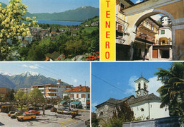 SWITZERLAND - TENERO - LAGO MAGGIORE CAMPEGGIO-SPORT - VEDUTINE - CARTOLINA FG SPEDITA - Tenero-Contra