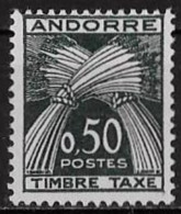 ANDORRE - TAXE N° 45 - NEUF* - Neufs