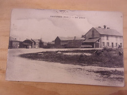 ♥️   08 Ardennes Pauvres La Place  Flamme Visitez Le Nouveau Rethel  1931 - Sonstige & Ohne Zuordnung