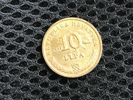 Münze Münzen Umlaufmünze Kroatien 10 Lipa 2009 - Croatie