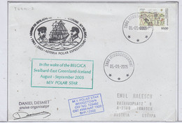 Greenland Cover In The Wake Of The Belgica De Gerlache  MV Polar Star Sign Ca Ittoqqortodrmiit 5.09.2005 (TU150A) - Expéditions Arctiques