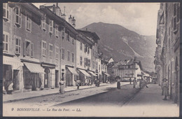 CPA BONNEVILLE - LA RUE DU PONT - - Bonneville