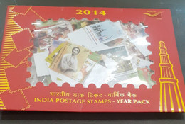 India 2014 Complete Post Office Year Pack / Set / Collection MNH As Per Scan - Collezioni & Lotti