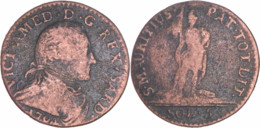 Italie - Duché De Savoie - 1794 - 5 Soldi Victor Amédée III - Turin - 12-254 - Piemonte-Sardinië- Italiaanse Savoie