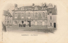 Sarzeau * 1901 * Place Et La Mairie Du Village * Débit De Boissons * Villageois - Sarzeau