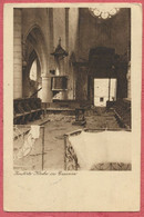 Craonne  Aisne : Intérieur De L'Eglise Dévasté / Guerre De 1914-18 _ Feldpost Cachet  5 Bay. Div. 7 Bay. Res. Inft Regt. - Craonne