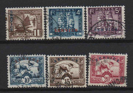 Indochine  - 1933  - Tb De Service N° 1/4/5/7 à 9  - Oblit - Used - Strafport