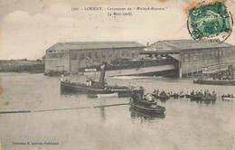 Lorient * Lancement Du Bateau WALDECK ROUSSEAU Le 4 Mars 1908 - Lorient