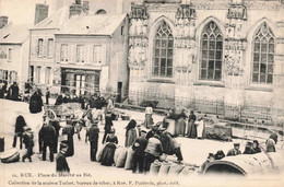 80 - RUE - S07615 - Place Du Marché Au Blé - Café Des Marchés - L1 - Rue