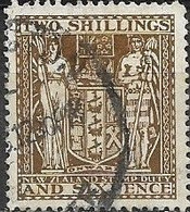 NEW ZEALAND 1931 Arms Type -  2s.6d. - Brown FU - Used Stamps