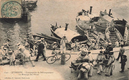Quiberon * 1906 * Compagnies De Débarquement , Le Montage Des Pièces - Quiberon