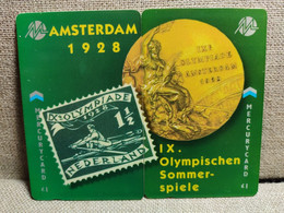 2 Télécartes Mercurycard 1£ Jeux Olympiques AMSTERDAM 1928 - Giochi Olimpici