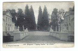 Edegem  108. Edeghem - Ingang Kasteel "ter Linden" 1912 - Edegem