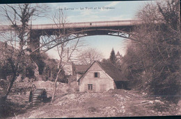 La Sarraz VD, Le Pont, Le Château Et La Roue à Aubes Du Moulin (686) - La Sarraz