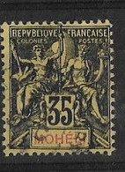 MOHELI N° 9 Oblitéré TB - Used Stamps