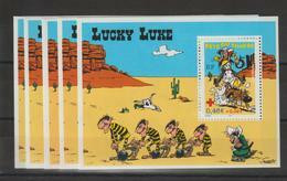France 2003 Lucky Luke BF 55 Par 5 Exemplaires ** MNH - Ongebruikt