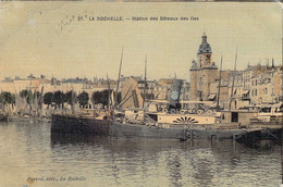 CPA FRANCE - 17 - LA ROCHELLE - Station Des Bâteaux Des Îles - Poyard édit - La Rochelle