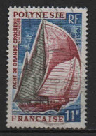 Polynésie - 1966  - Bateaux    -  N° 37   - Oblit - Used - Usados