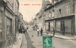 Corbigny * Rue Des Forges * Magasin Commerce Cycles H. GRIMARD * Villageois - Corbigny