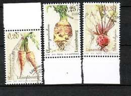 LUXEMBOURG, LUXEMBURG 2015, MI 2058-2060, SERIE, SATZ, LEGUMES D'ANTAN (II), ESST GESTEMPELT,OBLITERE - Used Stamps