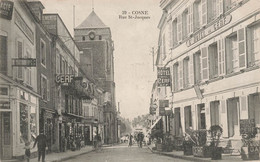 Cosne * Rue St Jacques * Grand Hôtel Du Cerf * Commerces Magasins - Cosne Cours Sur Loire