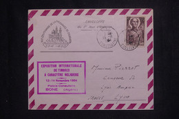 ALGÉRIE - Enveloppe FDC En 1954 (St Augustin )  De Bône Pour Lyon - L 138068 - FDC