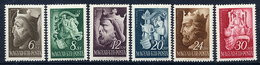 HUNGARY 1942 Hungarian Kings MNH / **.  Michel 699-704 - Unused Stamps