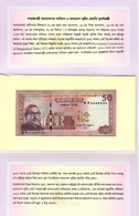 BANGLADESH BNP308a  50 TAKA 2022 COMMEMORATIVE SUPREME COURT Issued In DEC.19th,2022  & FOLDER IN BENGALI  UNC. - Bangladesh