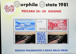 ITALY - CHIUDILETTERA - POSTER STAMP –– SHEET – LETTER LOCKER - VIGNETTE - B00040 - Erinnophilie