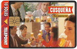 Peru - Telepoint - Beer Cusqueña, 12.1997, 10Sol, 70.000ex, Used - Perù