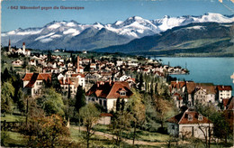 Männedorf Gegen Die Glarneralpen (642) * 14. 8. 1951 - Dorf