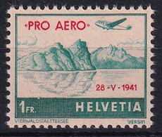 Suisse - Flugpost Zust. 35 / Mi. 395 - Vierwaldstättersee - Postfrisch/**/MNH - Unused Stamps