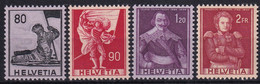 Suisse - Zust. 339-342 / Mi. 683-686 - Historische Bilder, Papieränderungen - Postfrisch/**/MNH - Neufs