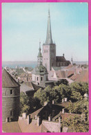 286917 / Estonia - Tallinn - Lower Town St. Olaf's ,Church Toompea Castle ,Building PC Estland Estonie - Estonie