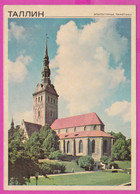 286932 / Estonia - Tallinn - Church Of St. Nicholas 13-18th C. , Emblem Of Olympic Games In Moscow 1980 PC Estland - Estonie