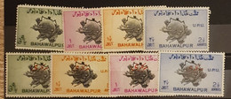 01 - 23  // Carte - Lot De Timbres Des Etats Princiers De L'Inde - Bahawalpur - Tous (*) - No Gum - Value : 90 Euros - Bahawalpur