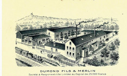 1930 AUTOMOBILES  USINE HYDRO ELECTRIQUE 1930  DEM REMORQUES DE TOURISME St Julien Du Sault Yonne  Mulhouse Haut Rhin - 1900 – 1949