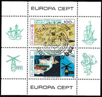 Turkish Cyprus, Zypren - 1983 - Europa Cept - 1.Mini S/Sheet - USED - Usados