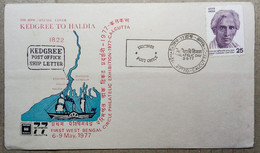 INDIA 1977 EARLY MAIL ROUTES OF BENGAL PRESIDENCY, SHIP LETTER ROUTES, EARLY POSTAL CANCELLATION.....SPECIAL COVER - Poste