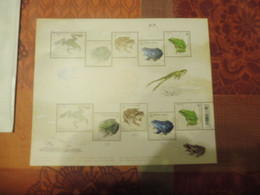 Belgique Belgie 2022 Feuille Grenouille Frog  Mnh Neuf **  Perfect - Neufs