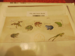 Belgique Belgie 2022 Serie Se Tenant Grenouille Frog  Mnh Neuf **  Perfect - Unused Stamps