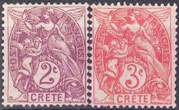 YT 2 Et 3 - Unused Stamps