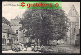 DOMBURG Kasteel Westhove Zeer Geanimeerd ± 1910 - Domburg