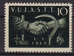 Trieste - Zona B, STT VUJNA - Labour Day (Praznik Rada) 1.5.1949., MNH - Neufs