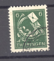 SBZ  - Thüringen  :  MI 95Xx  (o)  Papier Carton - Usados