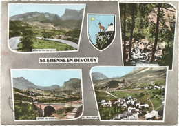 AC4816 Saint Etienne En Dévoluy - Route Du Col Du Noyer - Source Des Gillardes - Le Pont Des Etroits / Viaggiata 1969 - Saint Etienne En Devoluy